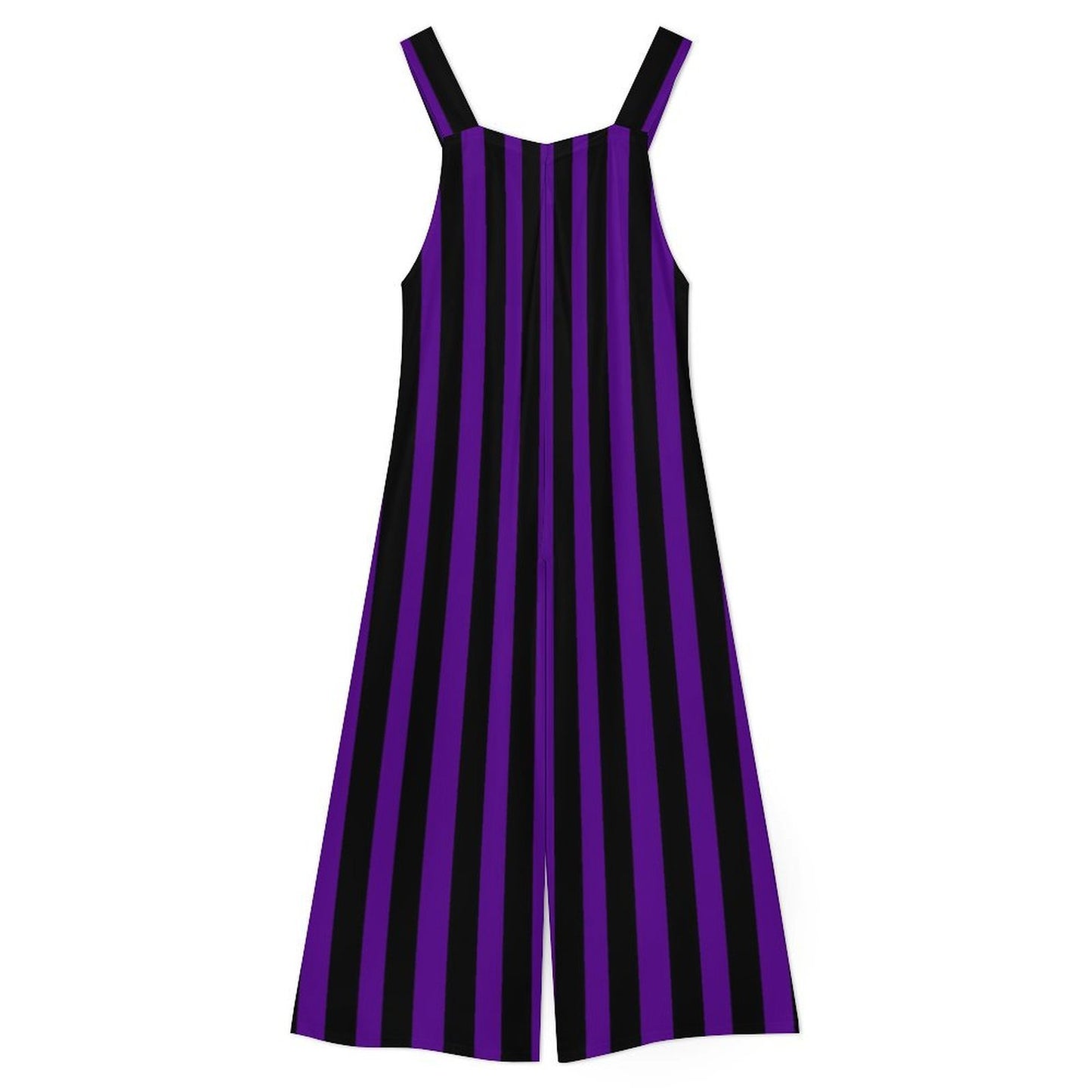 DAZMOND® "Midnight Stripe" Women's Wide-Leg Dungarees