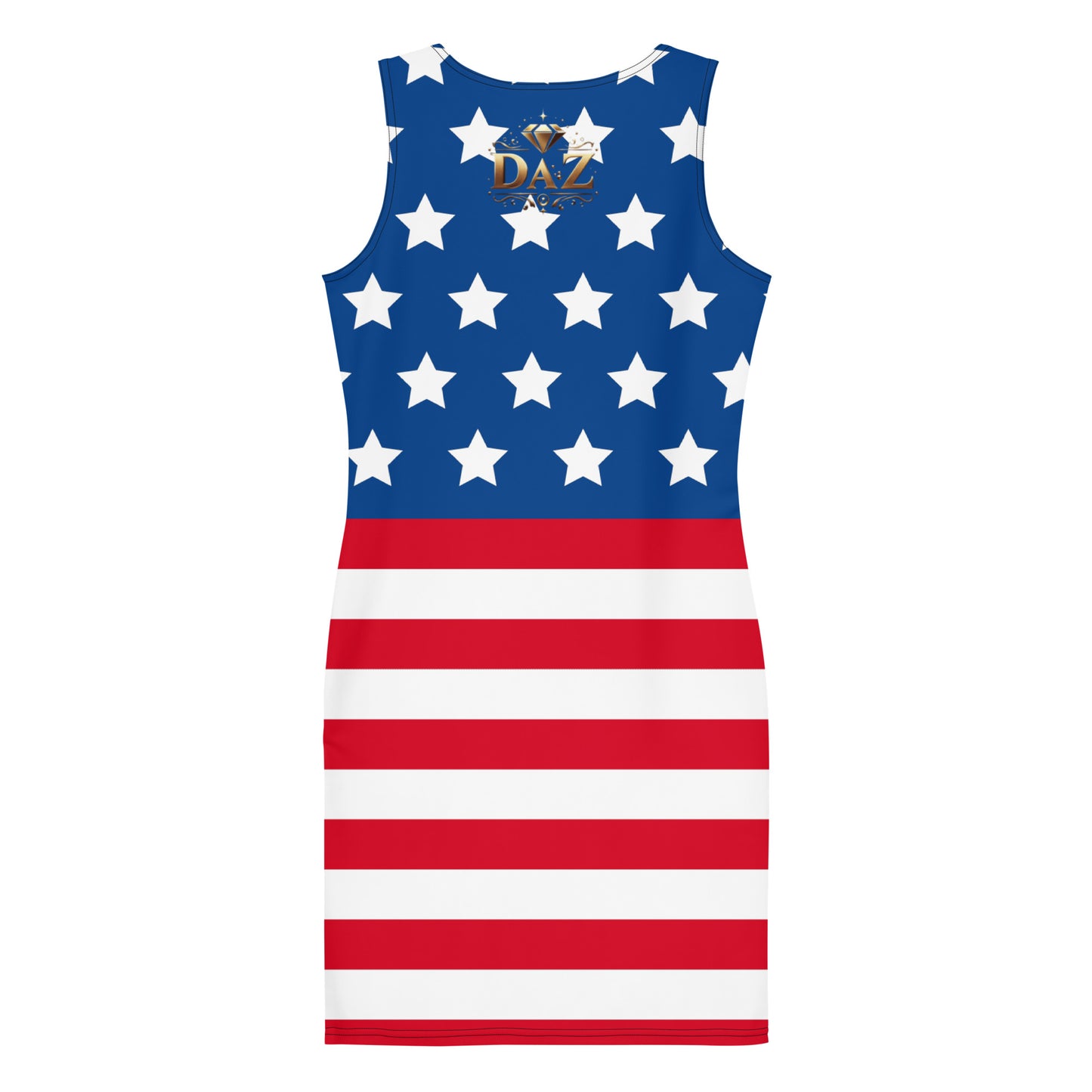 DAZMOND® "Star-Spangled" Sculpt Bodycon Dress
