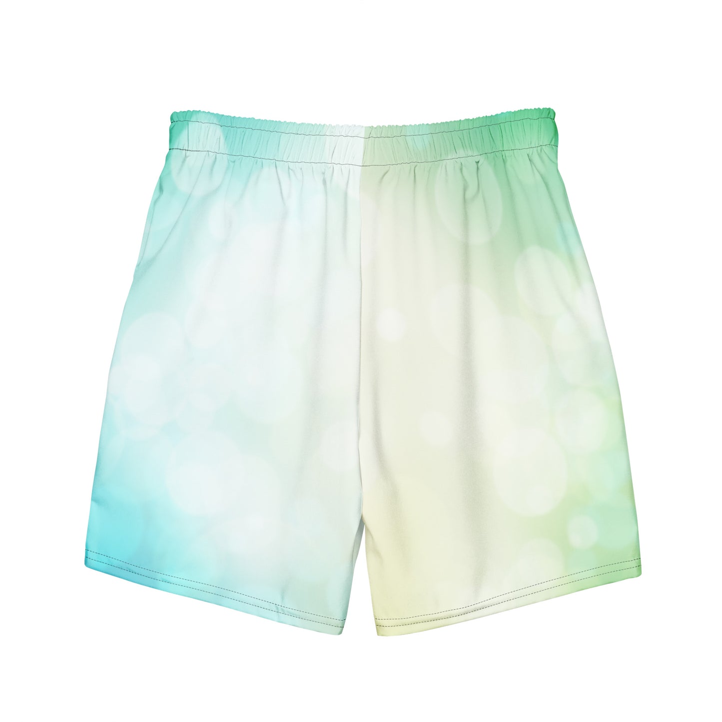 DAZMOND® "Aqua Matrix" Recycled Swim Trunks