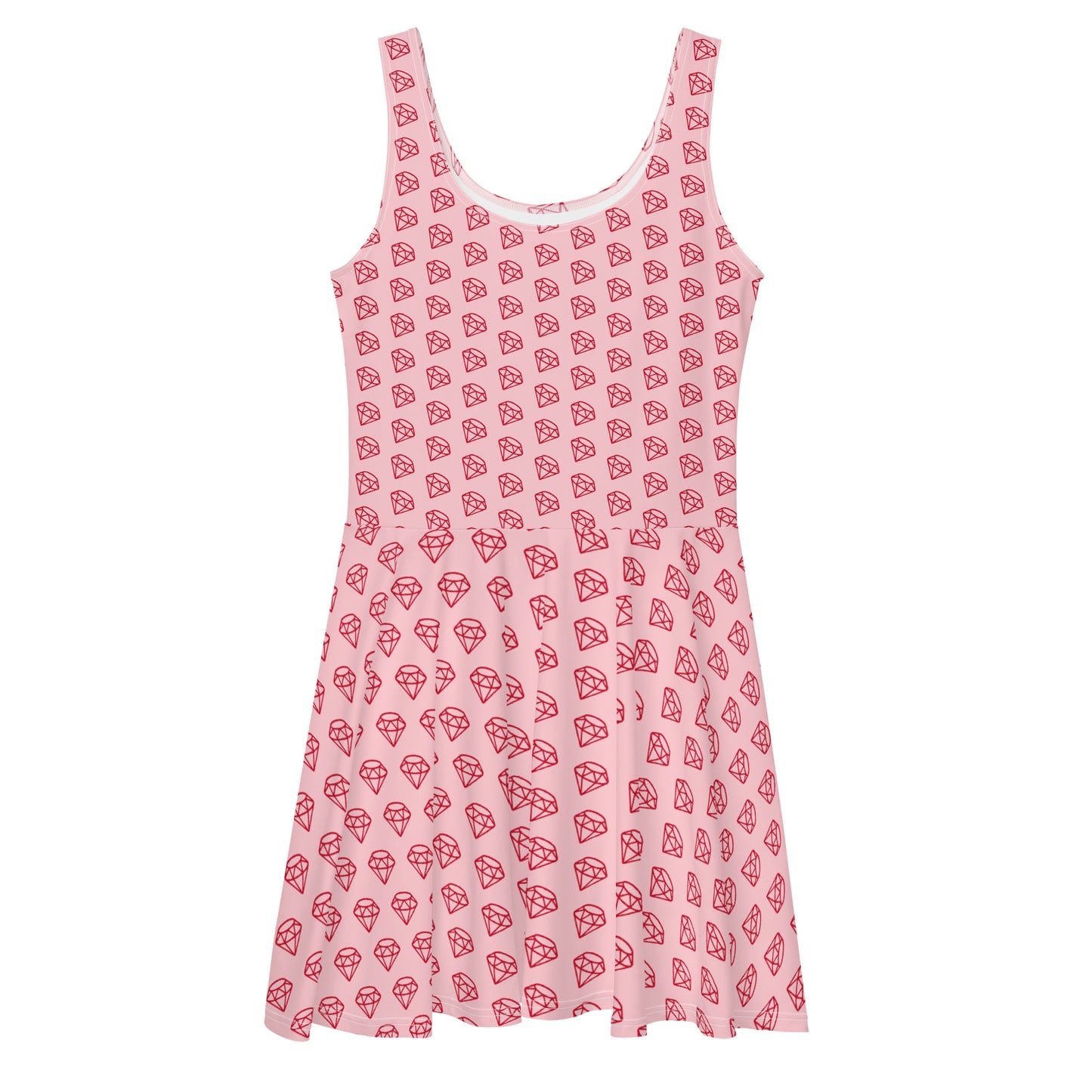 DAZMOND® "Soleil d'Or" Aria Skater Dress