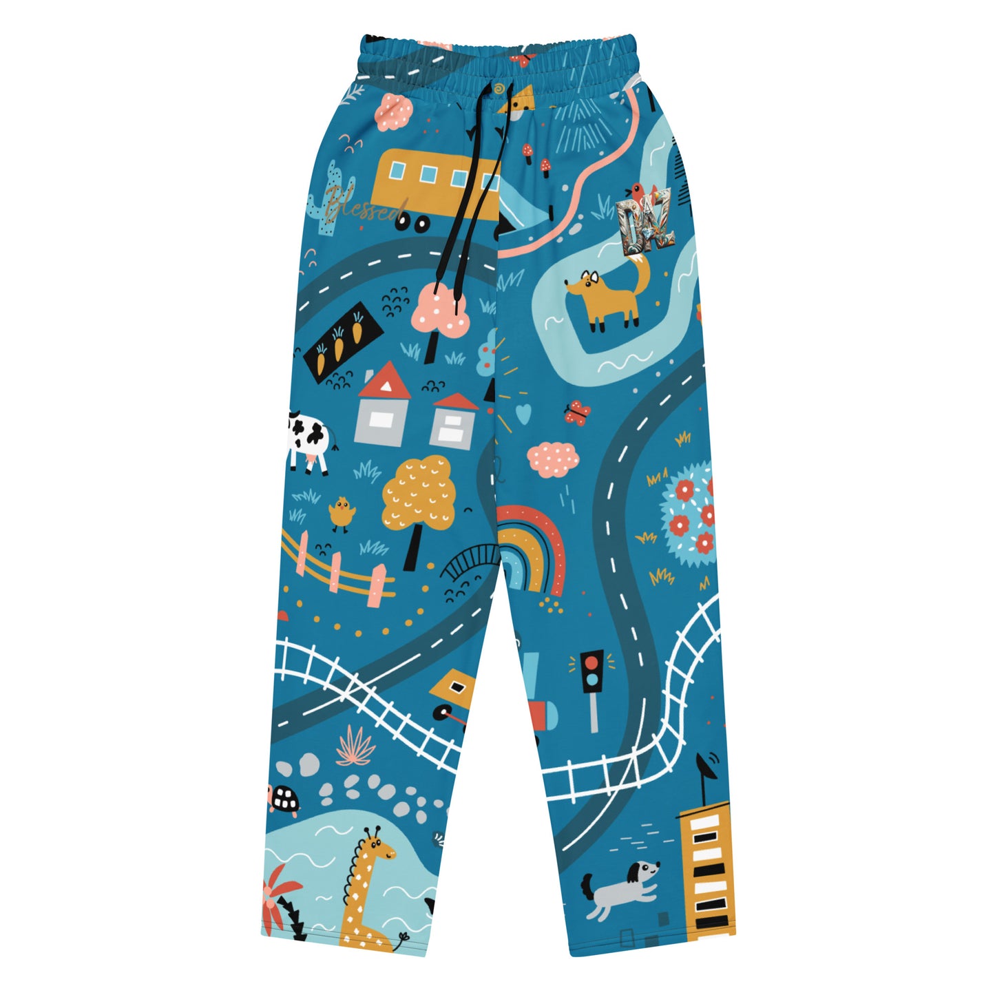 Pantalón DAZ Art de chándal holgado para mujer