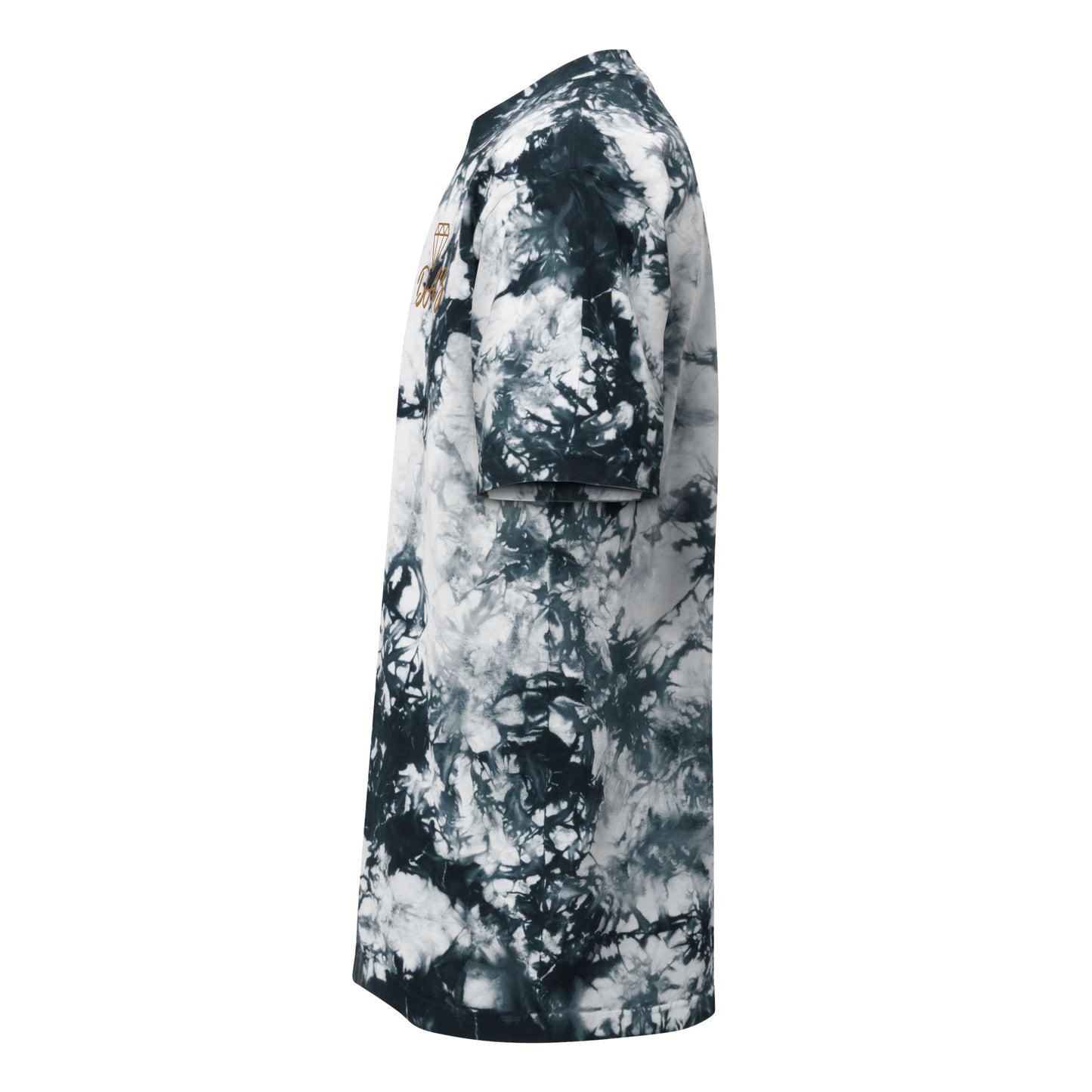 Camiseta DAZ oversize con efecto tie dye