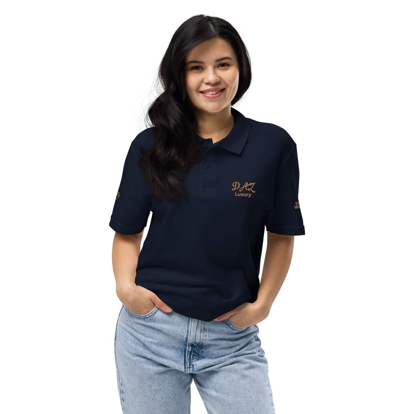 Polo DAZ Luxury de piqué para Mujer