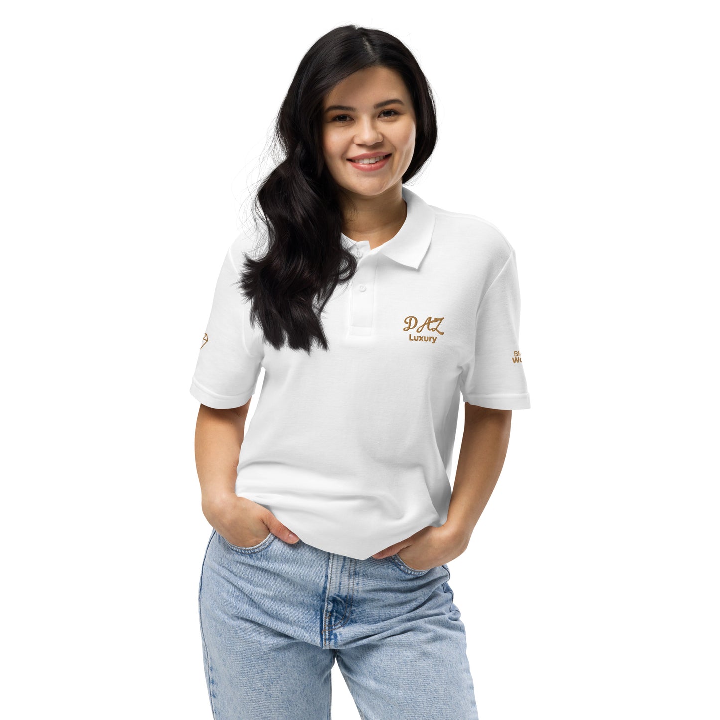 Polo DAZ Luxury de piqué para Mujer