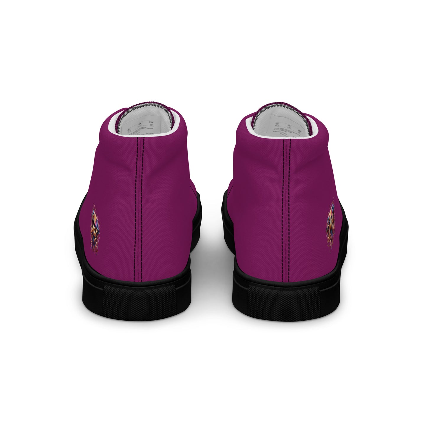 Zapatillas DAZ de lona de caña alta para mujer