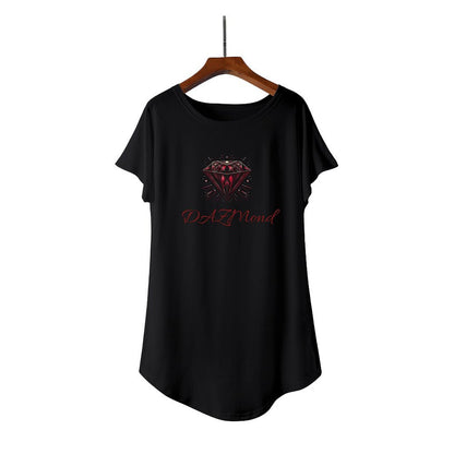 Vestido de manga corta DAZMond Luxury para mujer (Hecho en EE. UU.)