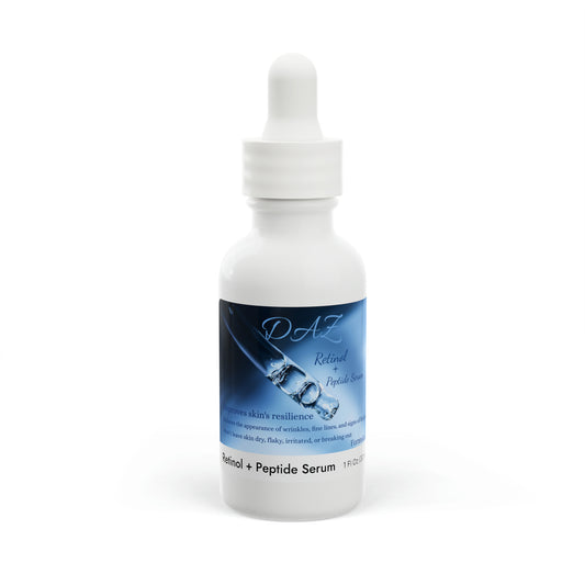 Suero facial con retinol y péptidos DAZ, 1 oz
