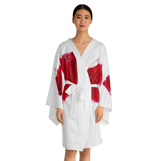 Bata tipo kimono DAZ Luxury Art de manga larga