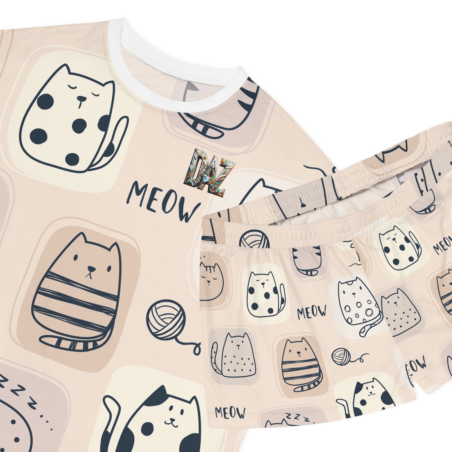 Conjunto de pijama corto DAZ para mujer