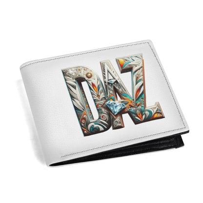 Cartera minimalista de cuero sintético DAZ para hombre