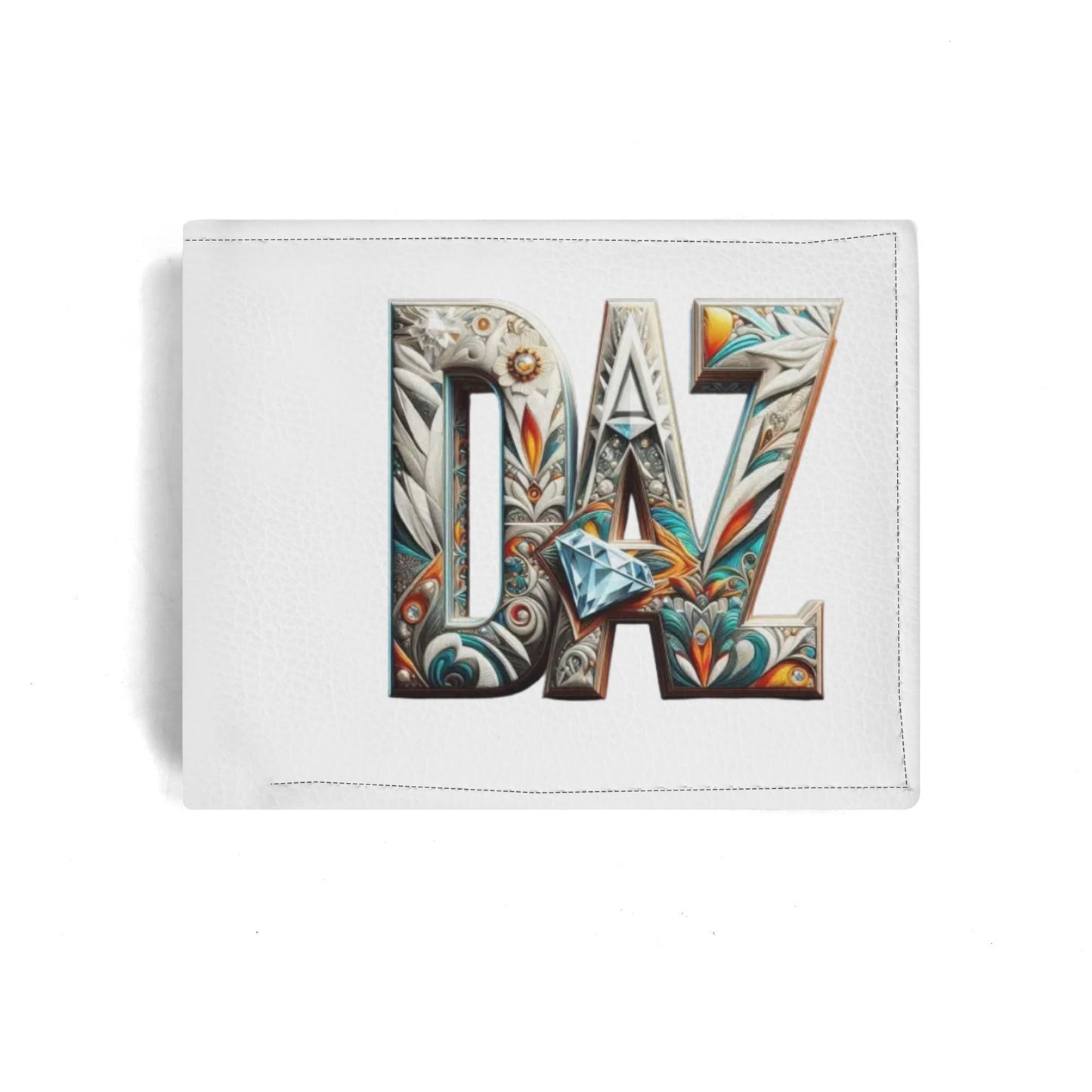 Cartera minimalista de cuero sintético DAZ para hombre