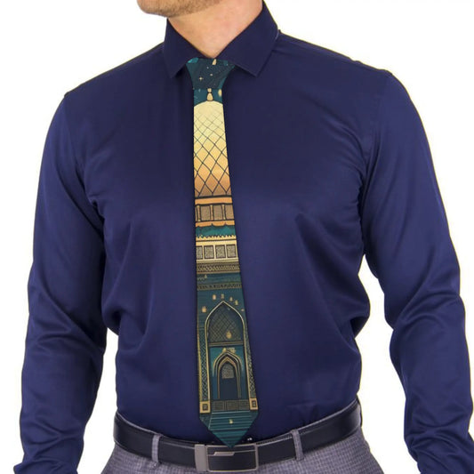 Corbata tipo bandana DAZ con estampado integral