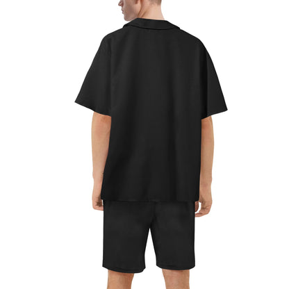 Conjunto de camisa y pantalones cortos DAZ Premium hawaianos de manga corta y corte regular para hombre
