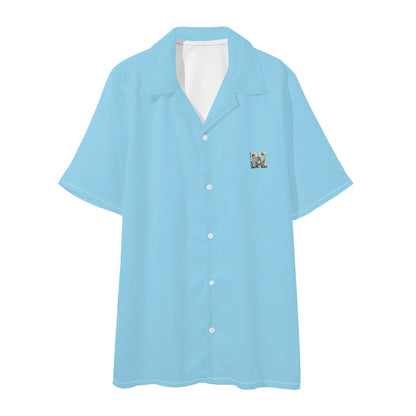 Conjunto de camisa y pantalones cortos DAZ Premium hawaianos de manga corta y corte regular para hombre
