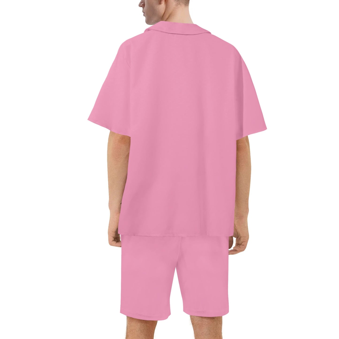 Conjunto de camisa y pantalones cortos DAZ Premium hawaianos de manga corta y corte regular para hombre