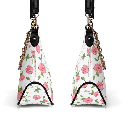 Bolso de hombro DAZ Luxury para mujer con decoración de cadena