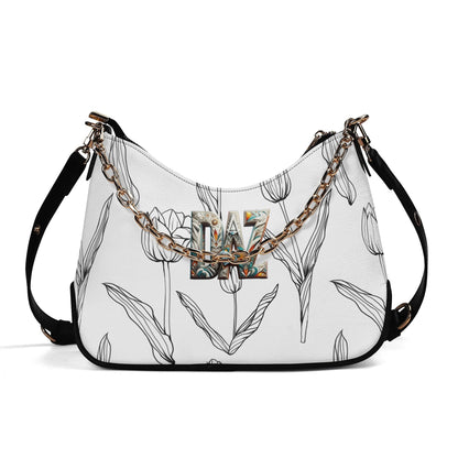 Bolso de hombro DAZ Luxury para mujer con decoración de cadena
