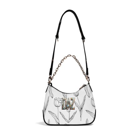 Bolso de hombro DAZ Luxury para mujer con decoración de cadena