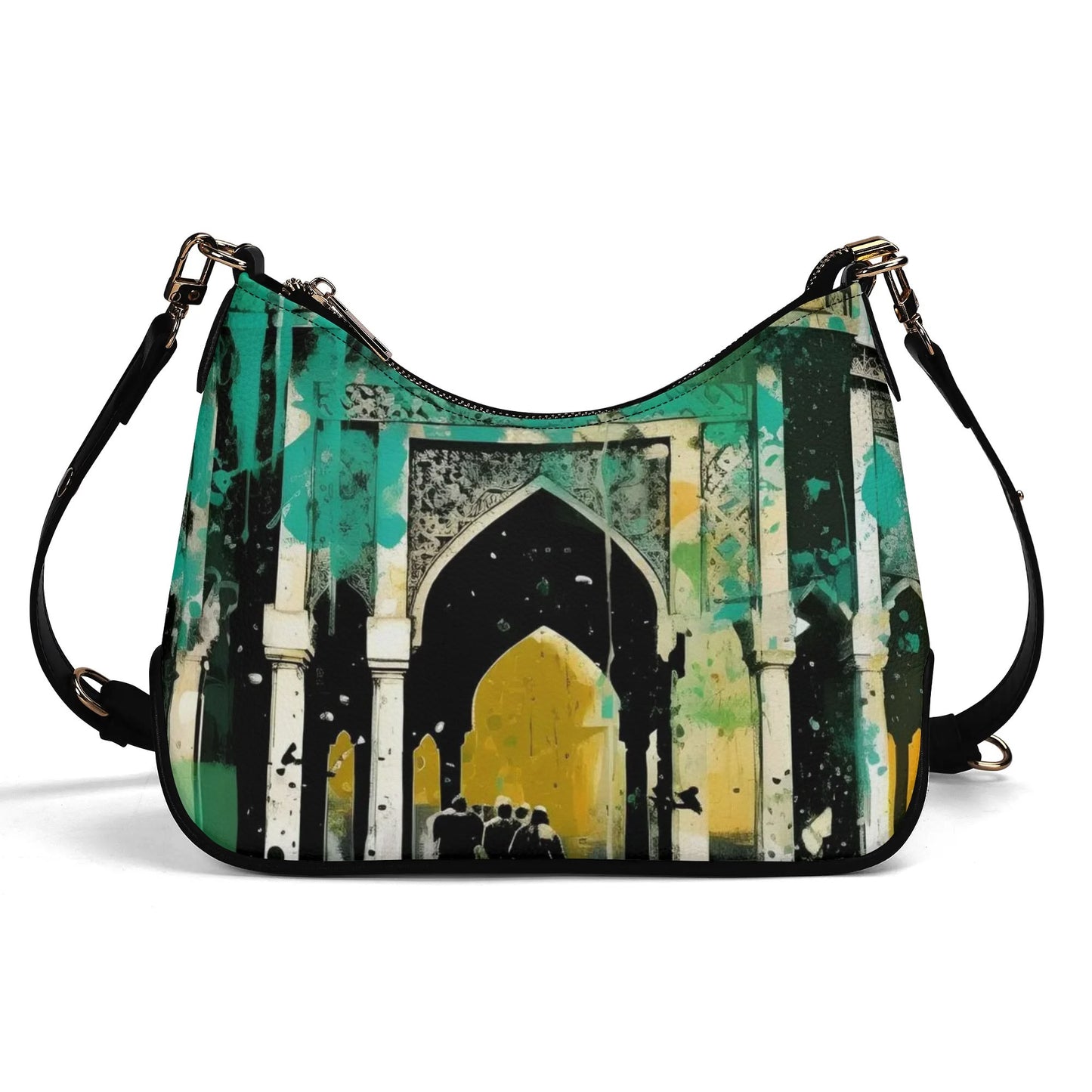Bolso de hombro DAZ Luxury para mujer con decoración de cadena
