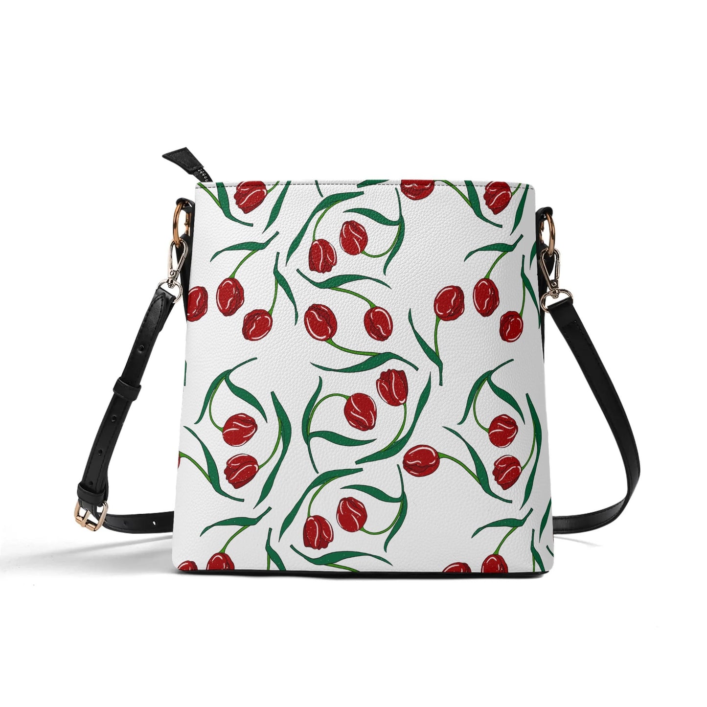 Bolso bandolera DAZ Luxury tipo cubo de PU para mujer