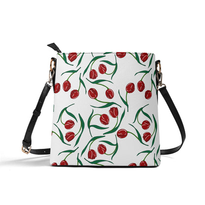Bolso bandolera DAZ Luxury tipo cubo de PU para mujer