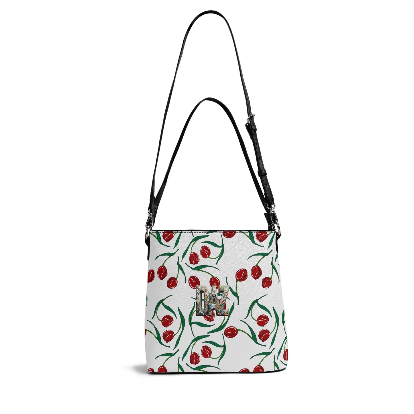 Bolso bandolera DAZ Luxury tipo cubo de PU para mujer