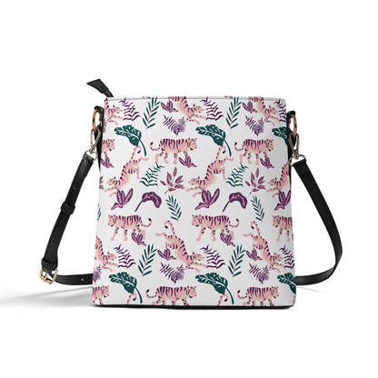 Bolso bandolera DAZ Luxury tipo cubo de PU para mujer