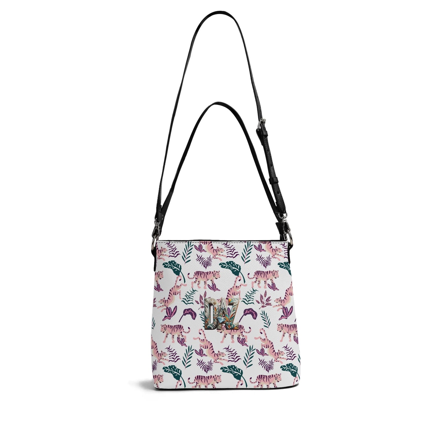 Bolso bandolera DAZ Luxury tipo cubo de PU para mujer