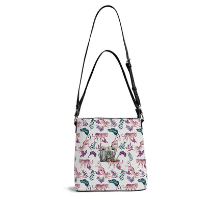 Bolso bandolera DAZ Luxury tipo cubo de PU para mujer