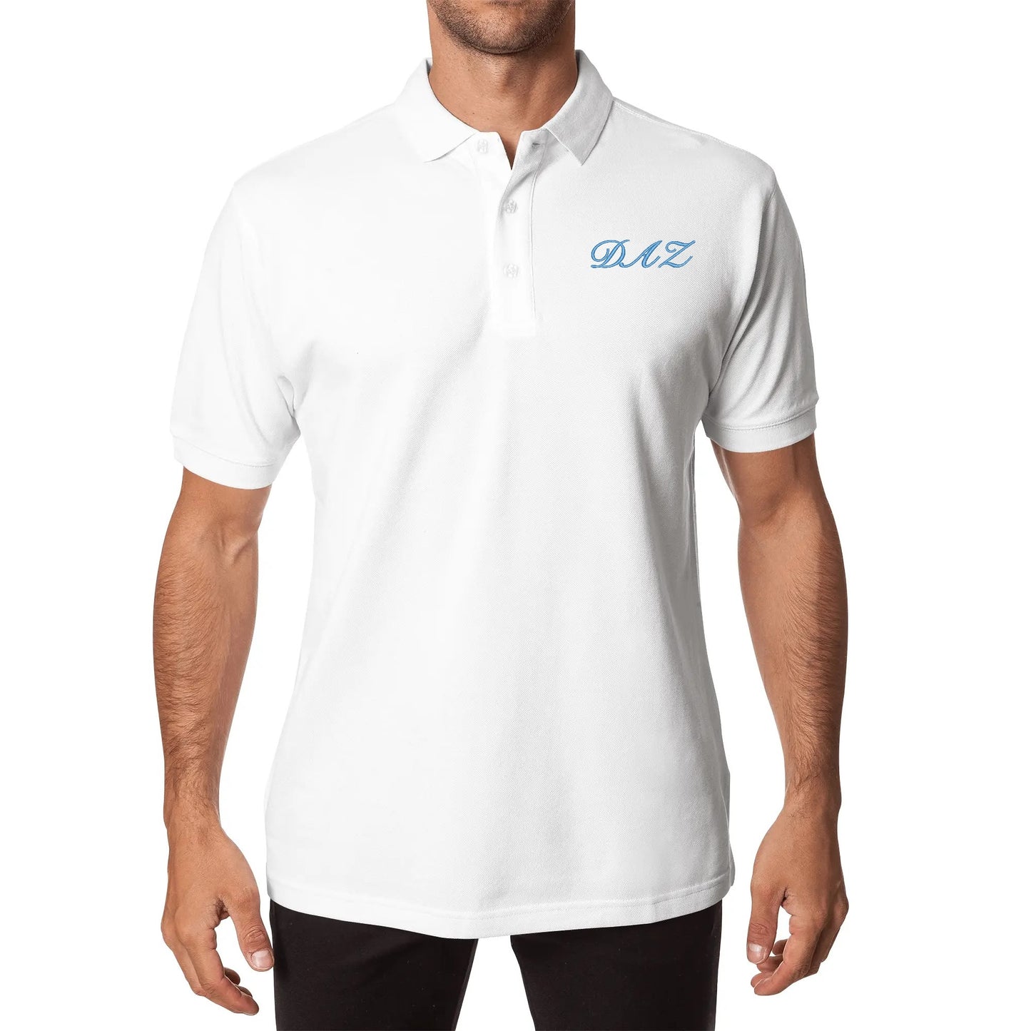 Polo DAZ de algodón unisex bordado