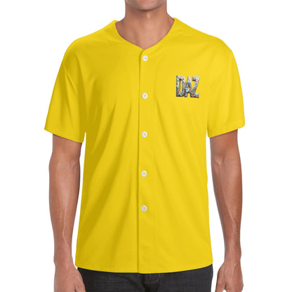Camiseta de béisbol DAZ de manga corta para hombre