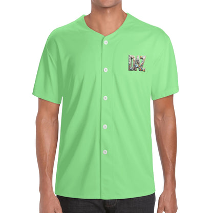 Camiseta de béisbol DAZ de manga corta para hombre