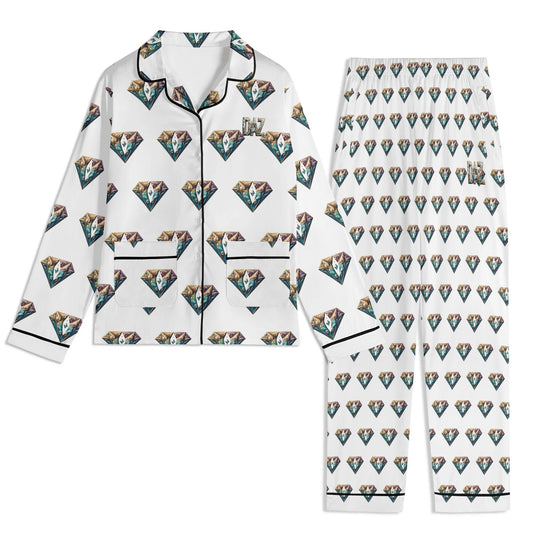 Conjunto de pijama DAZ Luxury de manga larga para hombre