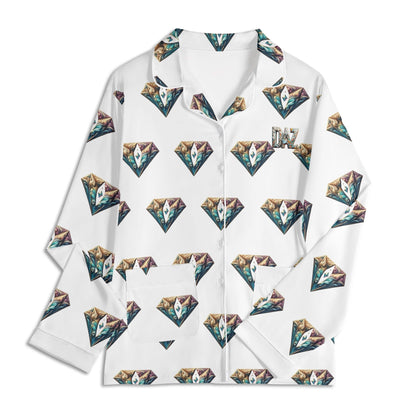 Conjunto de pijama DAZ Luxury de manga larga para hombre