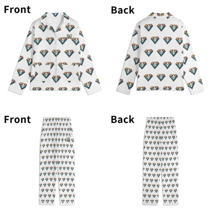 Conjunto de pijama DAZ Luxury de manga larga para hombre