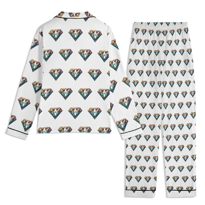 Conjunto de pijama DAZ Luxury de manga larga para hombre