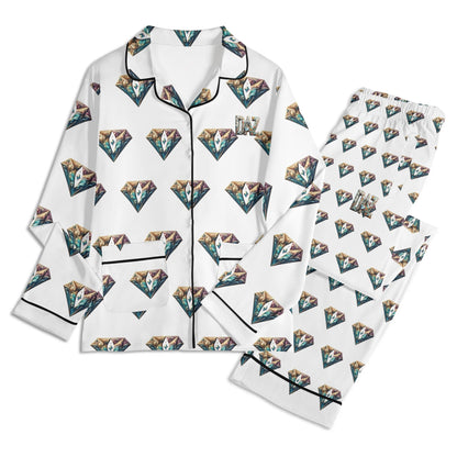 Conjunto de pijama DAZ Luxury de manga larga para hombre