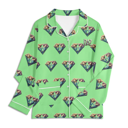Conjunto de pijama DAZ Luxury de manga larga para hombre