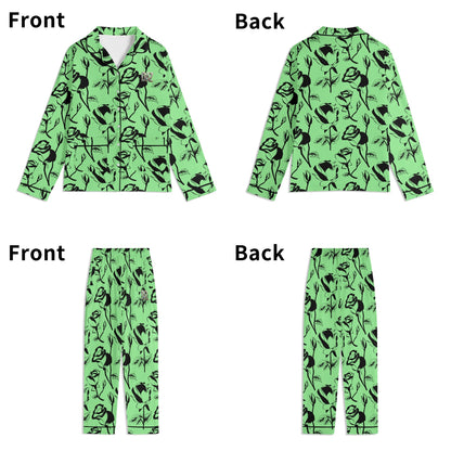 Conjunto de pijama DAZ Luxury de manga larga para hombre