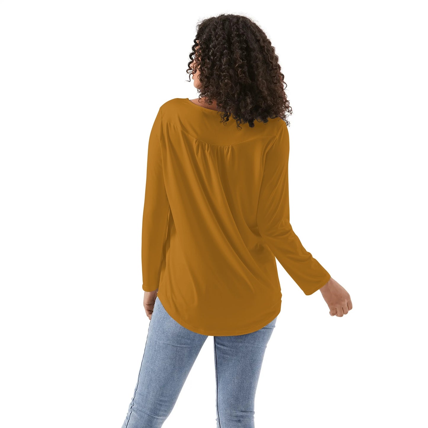 DAZ Premium Babydoll Neck Casual Blouse for Women