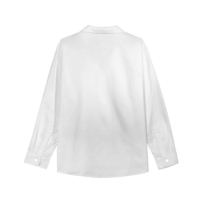 Camisa informal DAZ Luxury de manga larga con botones para mujer