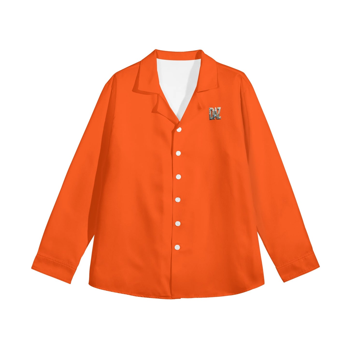 DAZ Luxury Women's Casual Long Sleeve Button Down Shirt