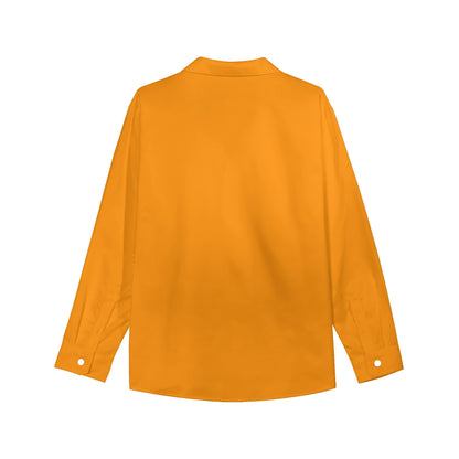 Camisa informal DAZ Luxury de manga larga con botones para mujer