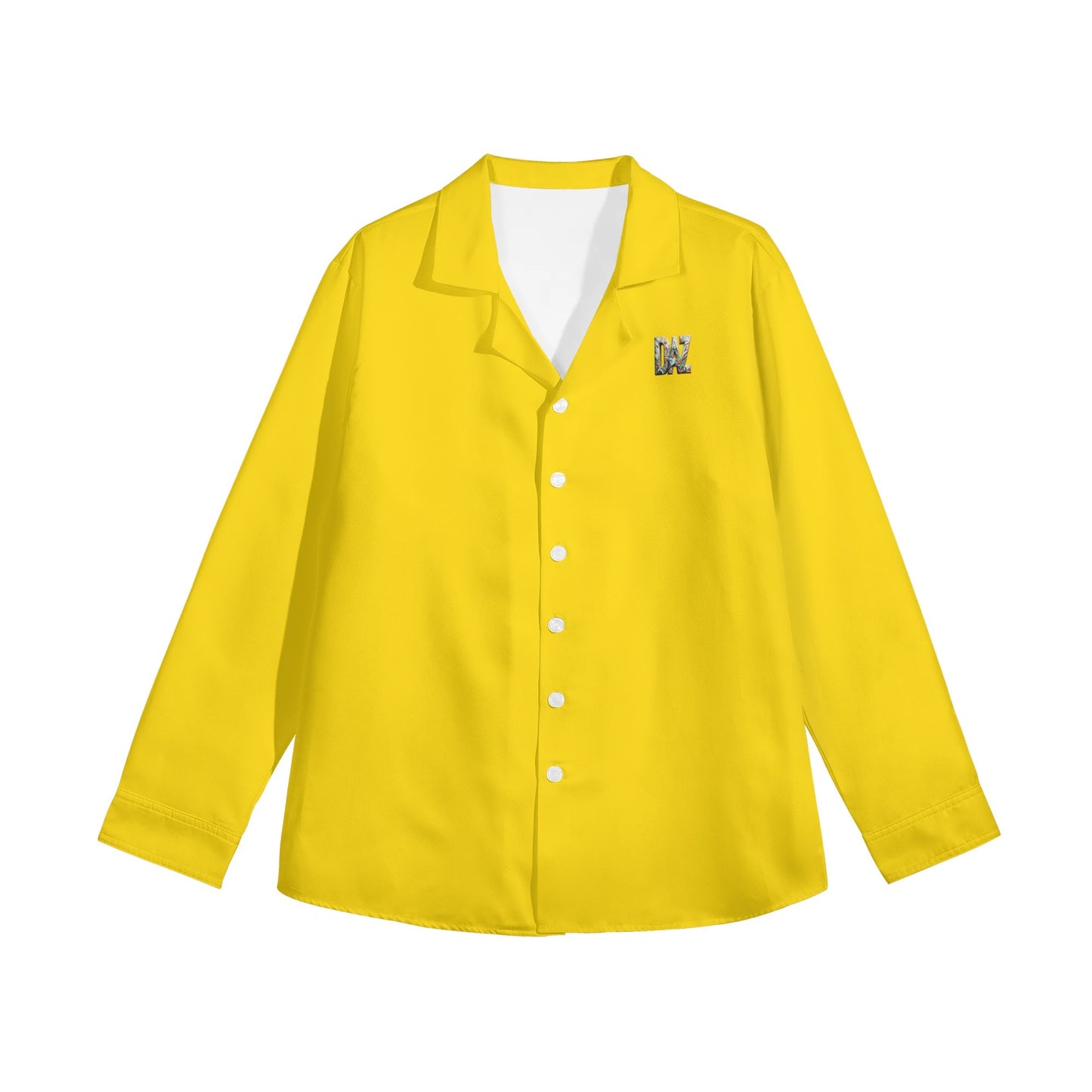 DAZ Luxury Women's Casual Long Sleeve Button Down Shirt