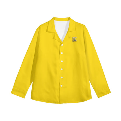 DAZ Luxury Women's Casual Long Sleeve Button Down Shirt