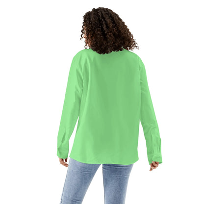 DAZ Luxury Women's Casual Long Sleeve Button Down Shirt