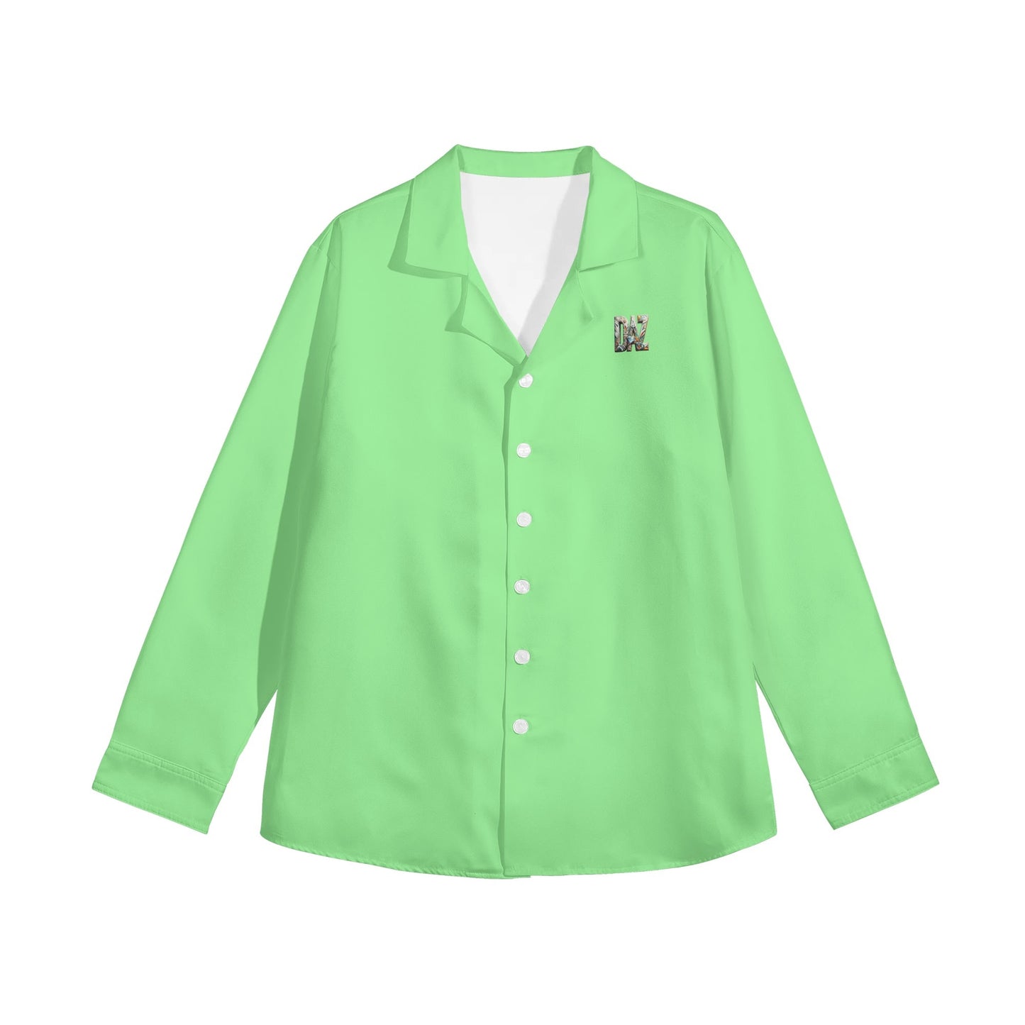 DAZ Luxury Women's Casual Long Sleeve Button Down Shirt