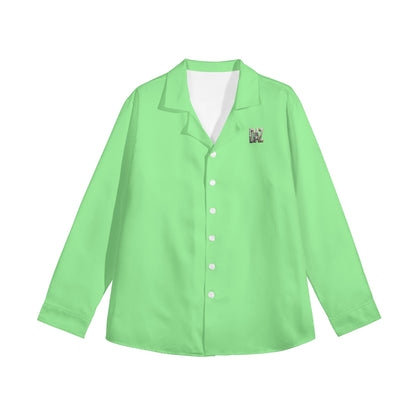 DAZ Luxury Women's Casual Long Sleeve Button Down Shirt