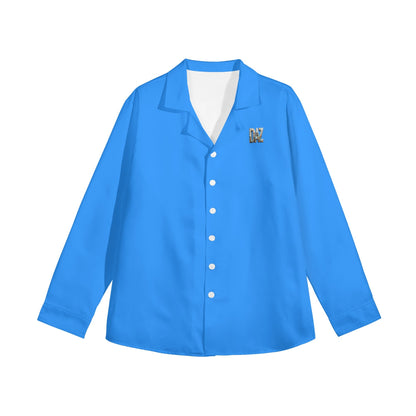 DAZ Luxury Women's Casual Long Sleeve Button Down Shirt