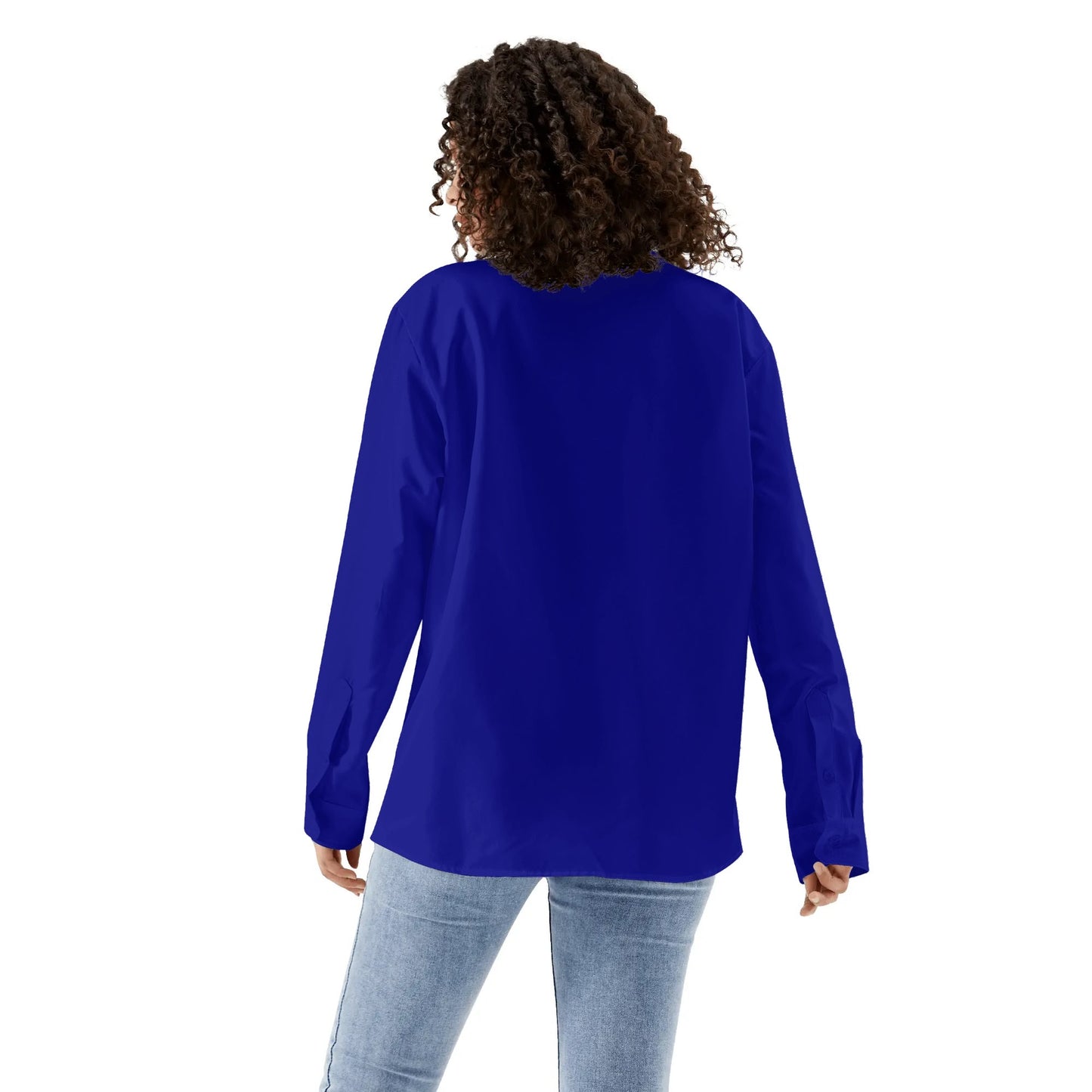 DAZ Luxury Women's Casual Long Sleeve Button Down Shirt